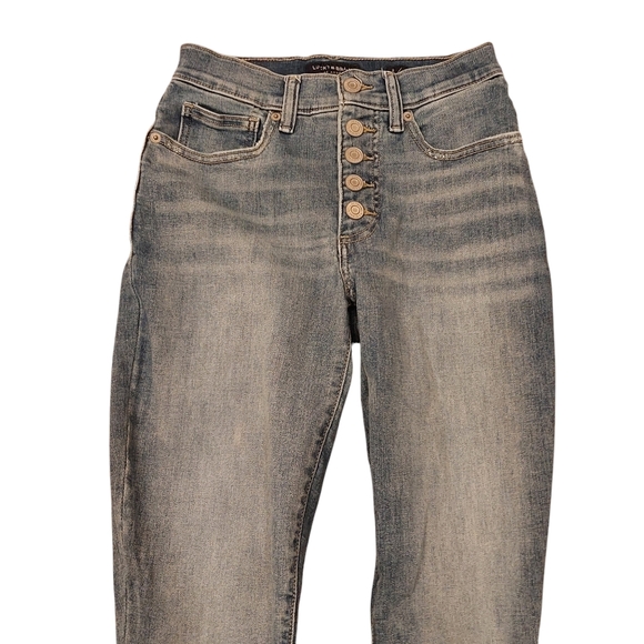 Lucky Brand Women's High-Rise Skinny Bridgette Ankle Blue Jeans - Size 2 / 26 - Picture 4 of 9